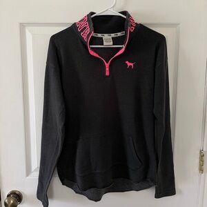 Victoria's Secret Gray and White Pullover